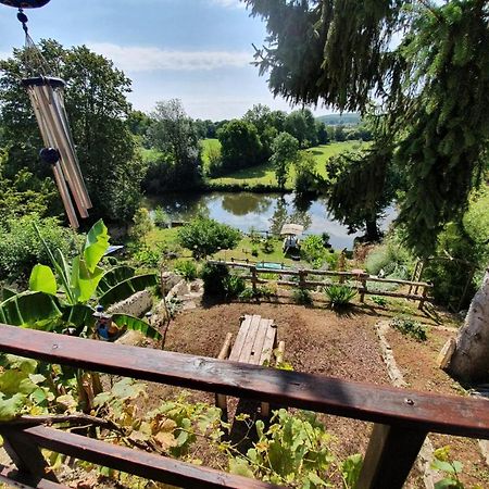 Le Cottage Belmontais, Maison Individuelle, Vue Panoramique Sur La Riviere Beaumont-sur-Sarthe Buitenkant foto