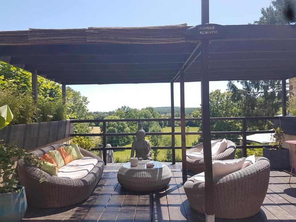 Le Cottage Belmontais, Maison Individuelle, Vue Panoramique Sur La Riviere Beaumont-sur-Sarthe Buitenkant foto