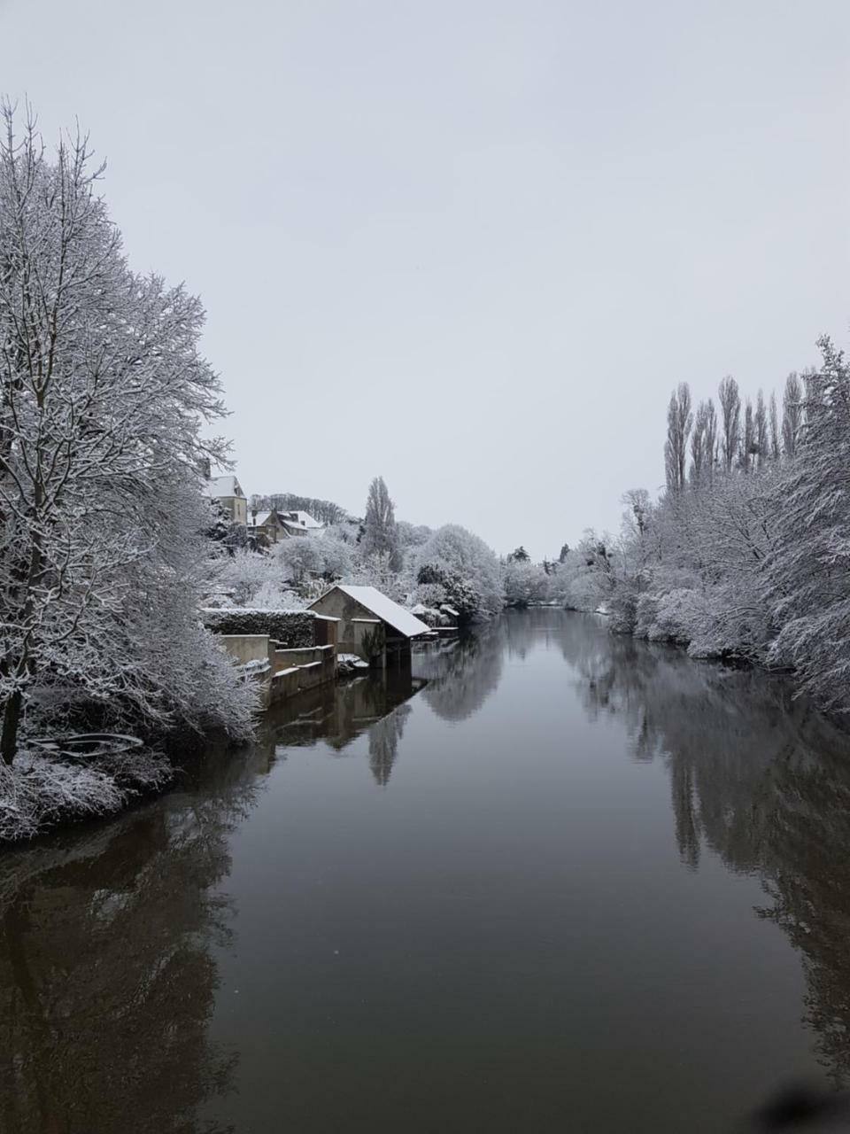 Le Cottage Belmontais, Maison Individuelle, Vue Panoramique Sur La Riviere Beaumont-sur-Sarthe Buitenkant foto